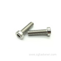 Stainless steel SUS316 socket screw with reduced head